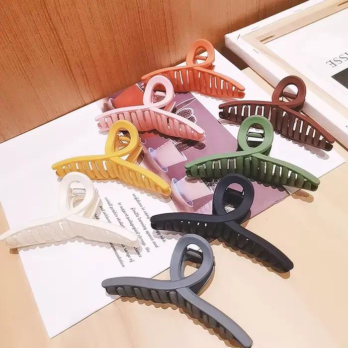 Barrettes à cheveux en acrylique pour femmes