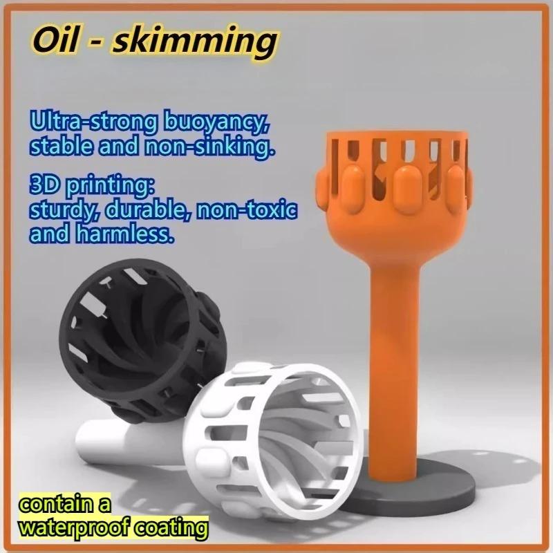 Dissolvant de Film d'huile pour Aquarium, impression 3D, écumoire de Surface d'eau flottante pour accessoires de filtres d'aquarium