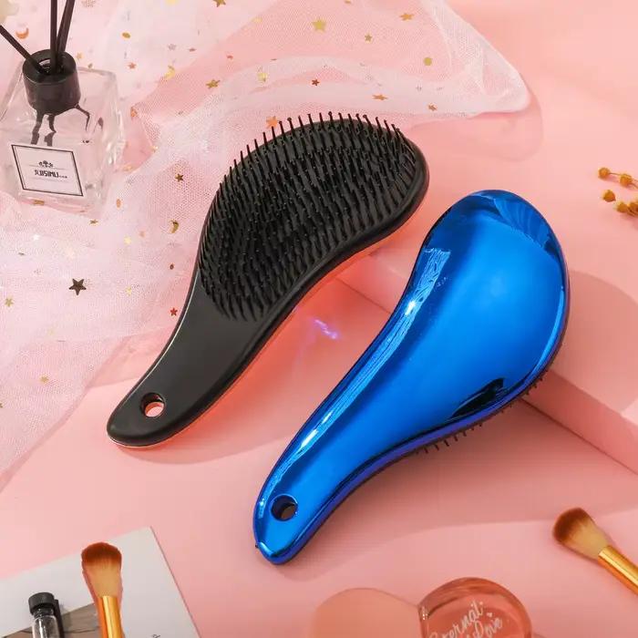 Brosses à cheveux de Massage antistatiques, démêlantes, coussin d'air, peigne, Salon de coiffure, ou