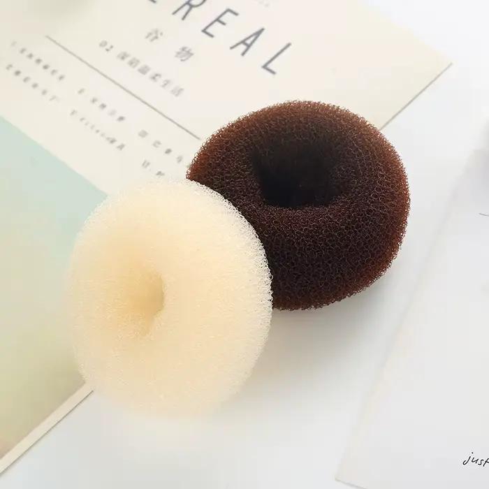 Grand chignon de cheveux de 14CM, beignets de princesse, couvre-chef en boulette de viande, accessoi