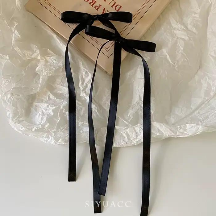 Pinces à cheveux en ruban avec nœud doux pour femmes et filles, 2/12/36 pièces, accessoires de cheve