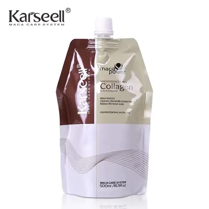 Karseell 500ml masque capillaire à la kératine traitement capillaire au collagène réparations en pro