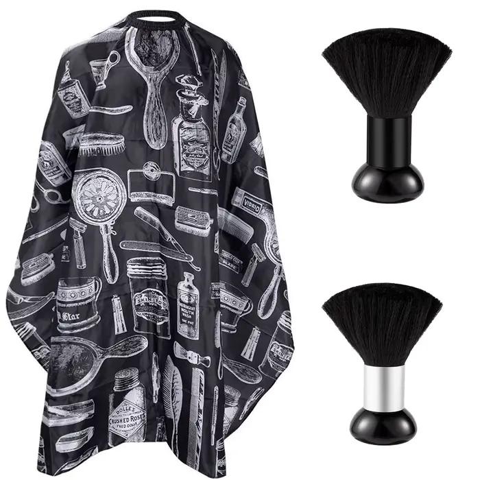 1/2 Pièces Tablier de Coiffure Professionnel Imperméable pour Salon et Barbier, Cape de Coiffure, Ac