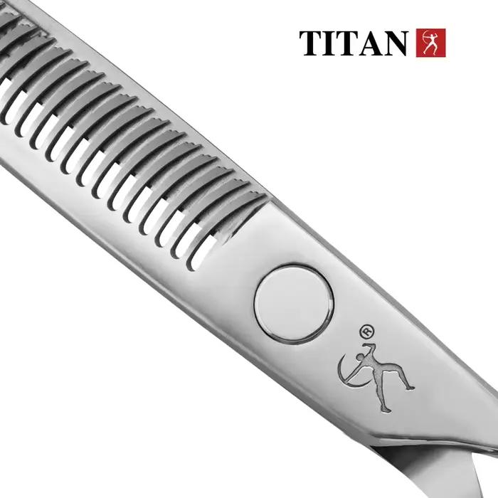 TITAN ciseaux amincissants de cheveux professionnels ciseaux de coupe de barbier