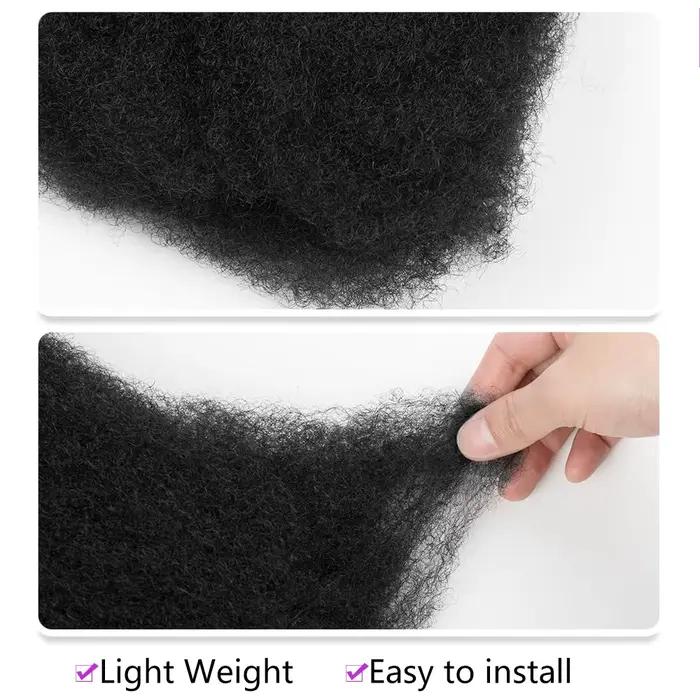 8 pouces 1 paquet 50g Afro crépus cheveux en vrac pour Extensions de dreadlocks réparation Locs Mini