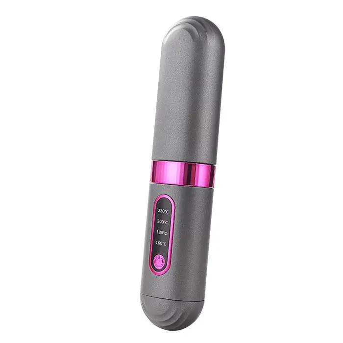 Brosse à lisser les cheveux en céramique sans fil, chauffage rapide, température réglable, Portable,