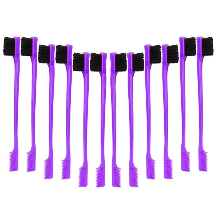 Ensemble de brosses de contrôle de bord double face 2 en 1, brosse à cheveux de contrôle de bord, br