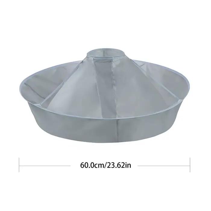 Cape de coupe de cheveux imperméable pour adulte, 60cm, parapluie pliable, pour Salon de coiffure, m