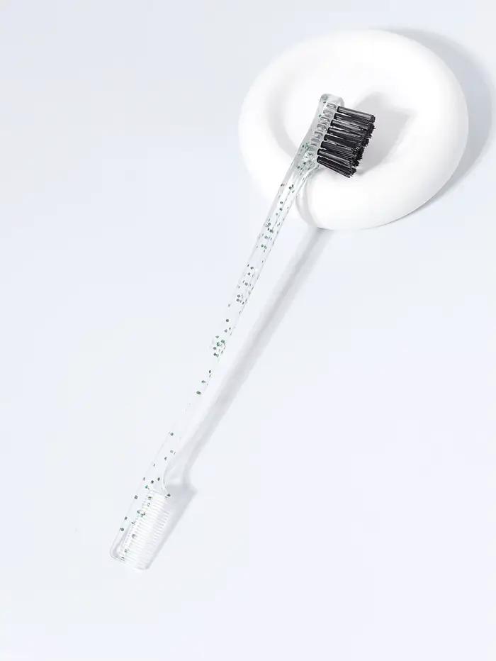 Brosse de contrôle de bord Double face, brosse à sourcils de beauté de coiffure naturelle, spéciale