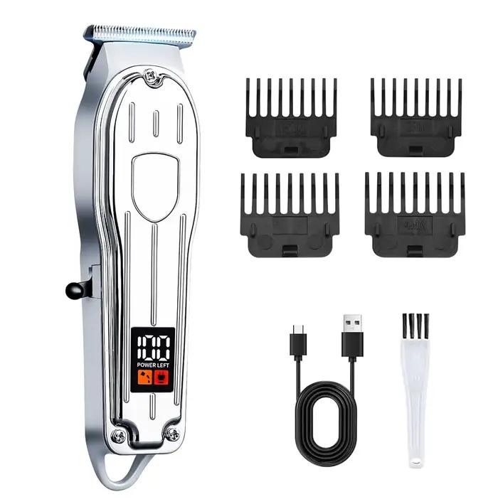 Tondeuse à cheveux électrique puissante, tondeuse professionnelle sans fil pour la famille, cadeaux