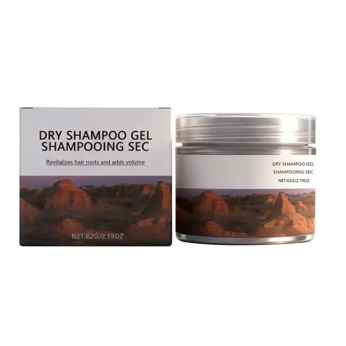 Shampoing sec pour le nettoyage des cheveux, contrôle de l'huile, finition mate, dissolvant de salet
