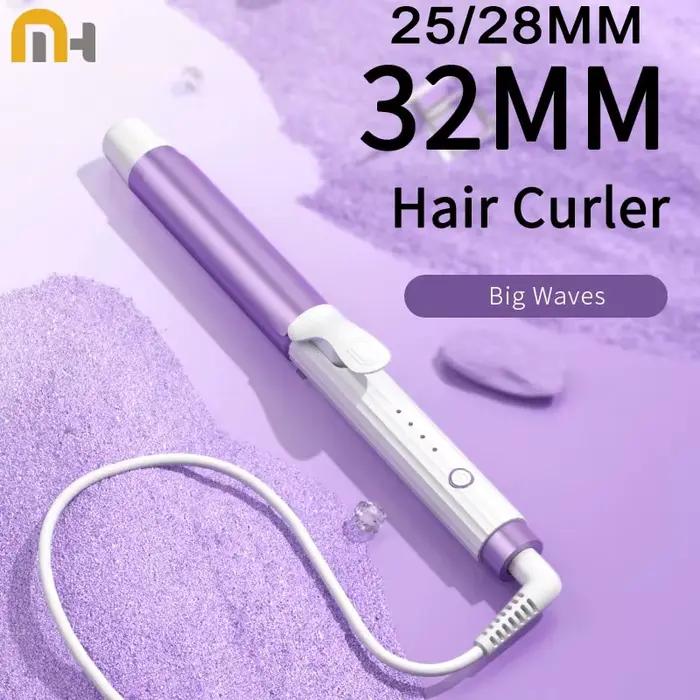 Fer à friser électrique à ions négatifs, bigoudi, frange durable, grand volume, ne moite pas les che