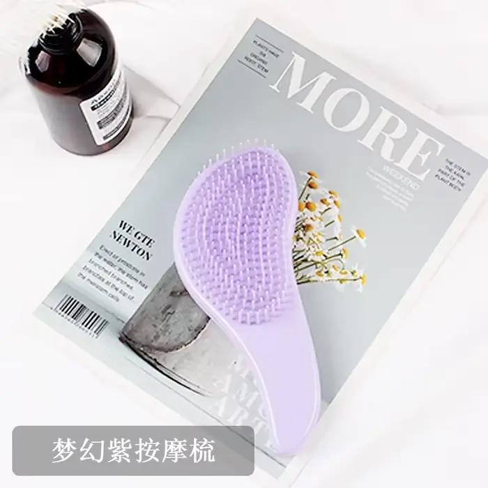Peigne démêlant antistatique, brosse à cheveux de Massage, enchevêtrement, coussin d'air, peigne pou