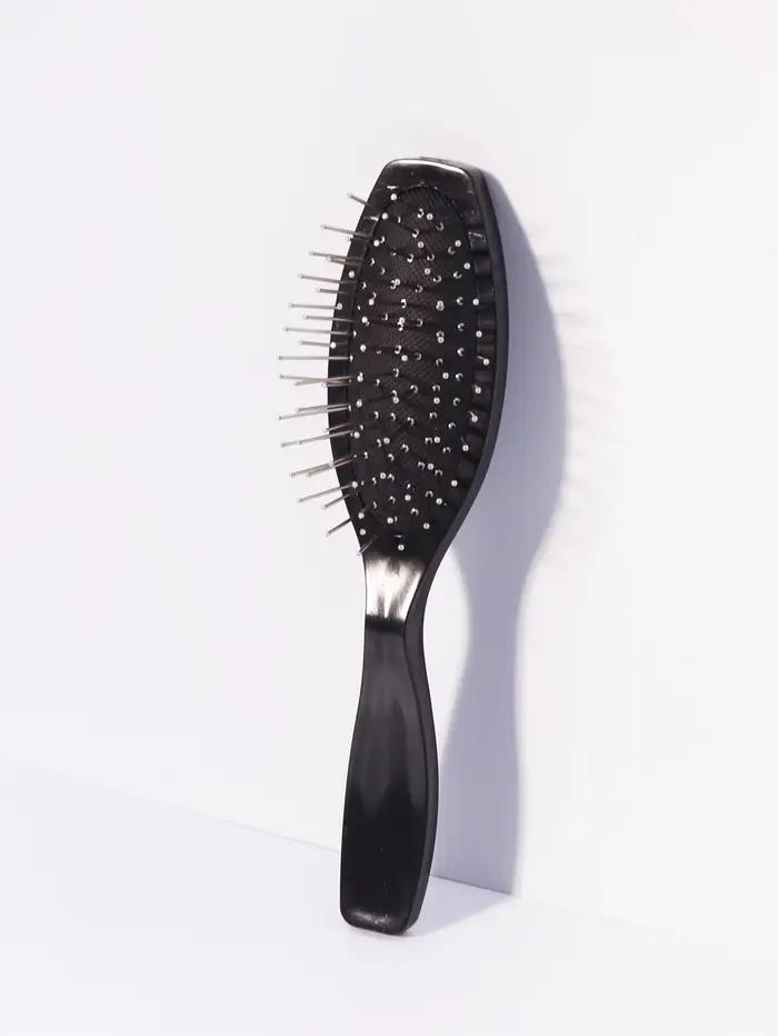 Brosse à perruque avec fil antistatique, peigne professionnel en acier inoxydable, spécial pour perr
