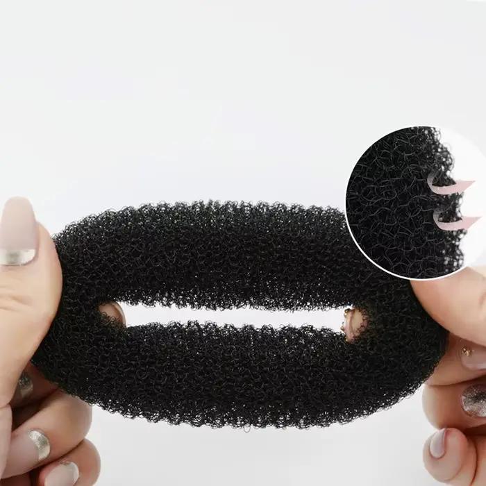 Grand chignon de cheveux de 14CM, beignets de princesse, couvre-chef en boulette de viande, accessoi