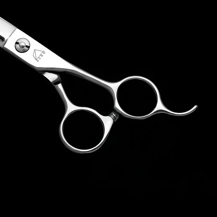 Ciseaux de barbier professionnels de 7 et 6 pouces, fabriqués en acier japonais 440C, ciseaux de bar