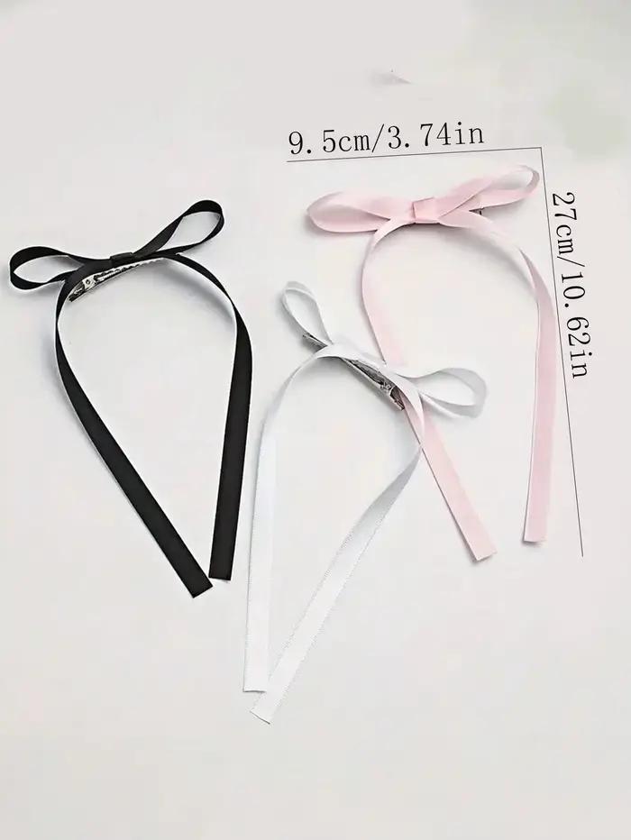 Pinces à cheveux en ruban avec nœud doux pour femmes et filles, 2/12/36 pièces, accessoires de cheve