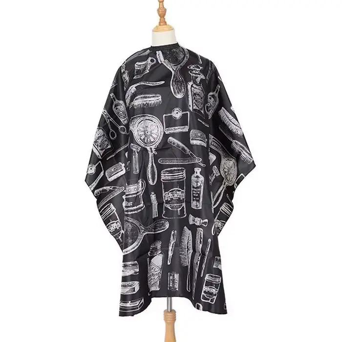 1/2 Pièces Tablier de Coiffure Professionnel Imperméable pour Salon et Barbier, Cape de Coiffure, Ac