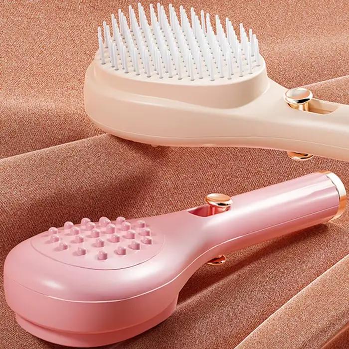 Peigne rétractable magique - Brosse antistatique massante et démêlante pour le cuir chevelu