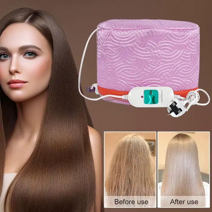 Bonnet chauffant pour salon de coiffure pour femme