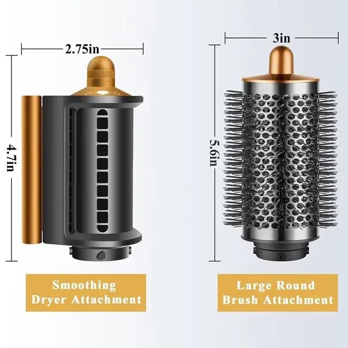 Grande brosse volumisante ronde pour Dyson Airwrap et lissage Anti-vol