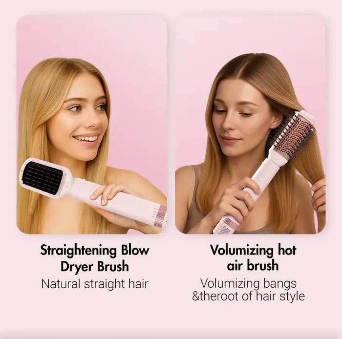 Brosse sèche-cheveux détachable 5 en 1