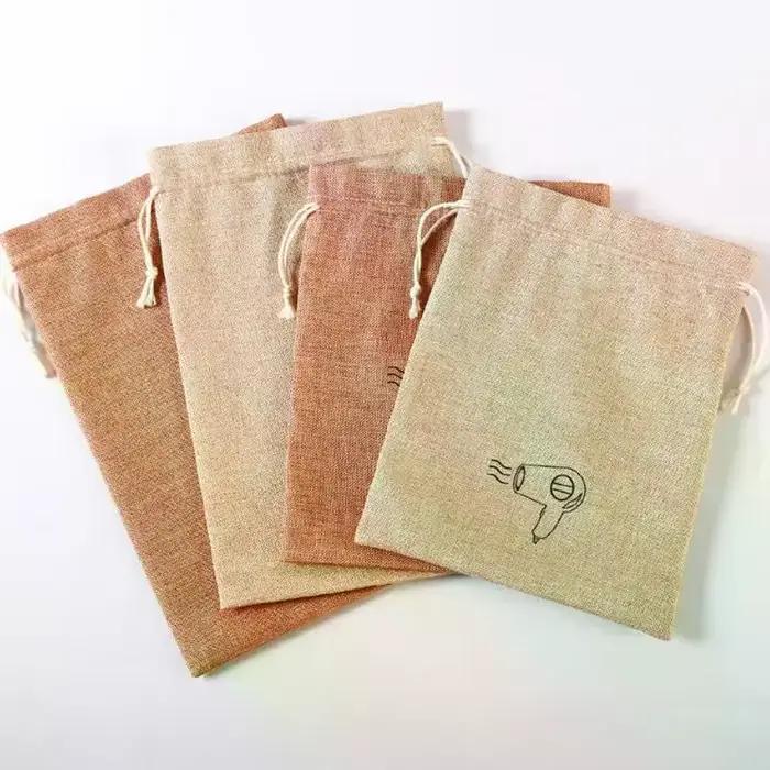 Sac de rangement pour sèche-cheveux avec cordon de serrage