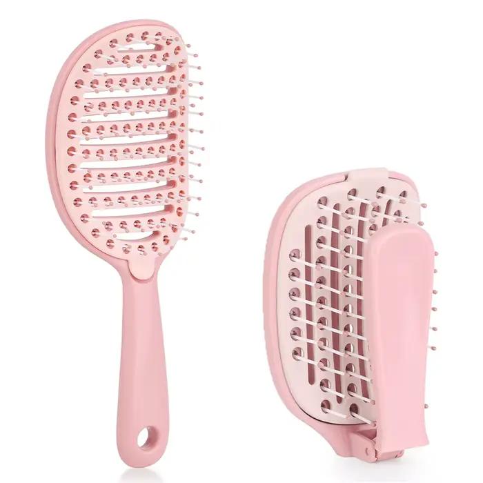 Brosse à cheveux auto-nettoyante