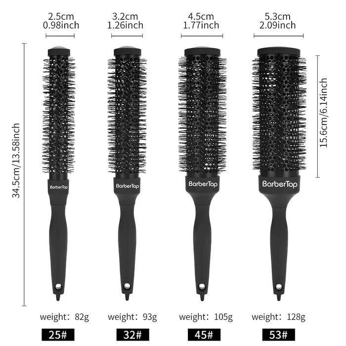 Brosse à cheveux extra longue 35 cm-outil de coiffure professionnel pour éruption