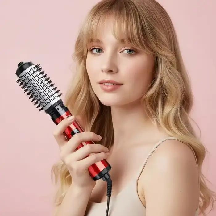 Fer à boucler automatique rotatif pour des boucles volumineuses et moelleuses