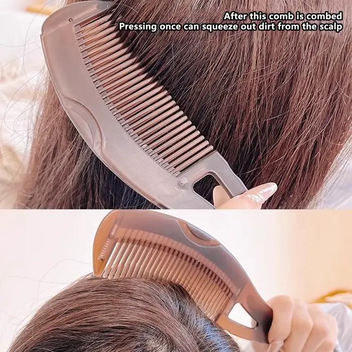 Brosse à cheveux à dents creuses pour femmes et hommes