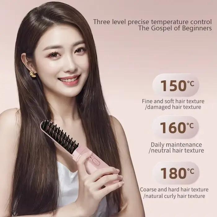 Brosse à Lisser les Cheveux en Céramique