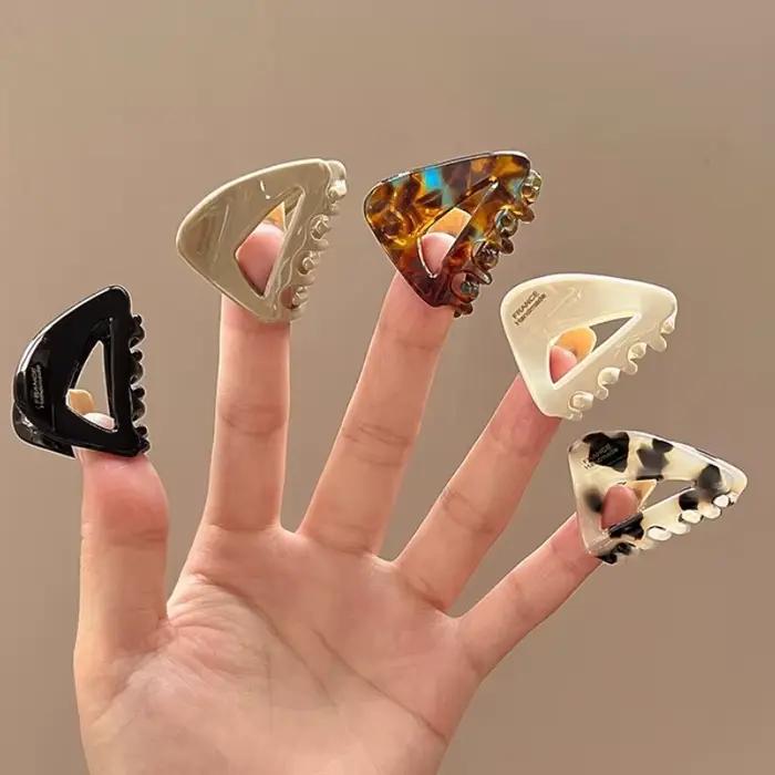 5cm petite griffe de cheveux acétate