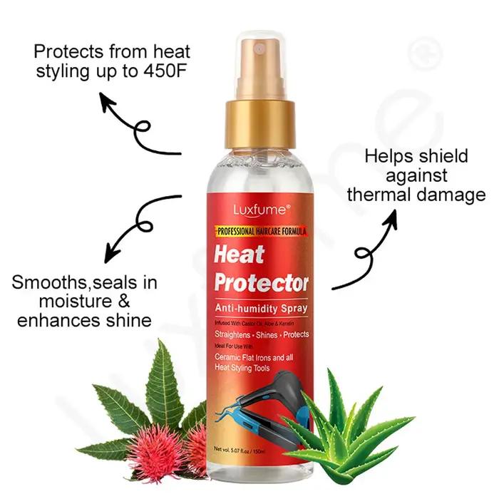 Spray protecteur thermique pour cheveux