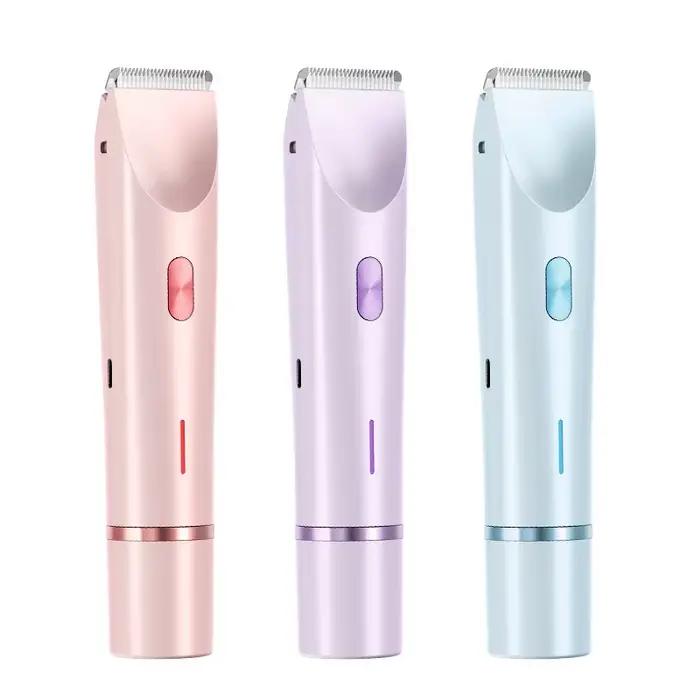 Rasoir électrique double tête pour femme