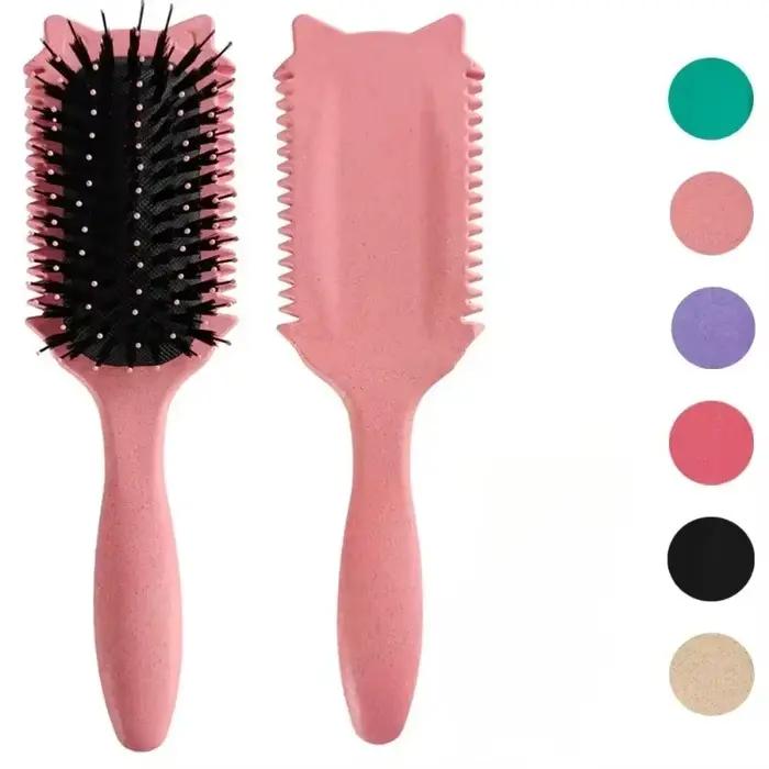 Brosse de définition de boucles en poils de sanglier
