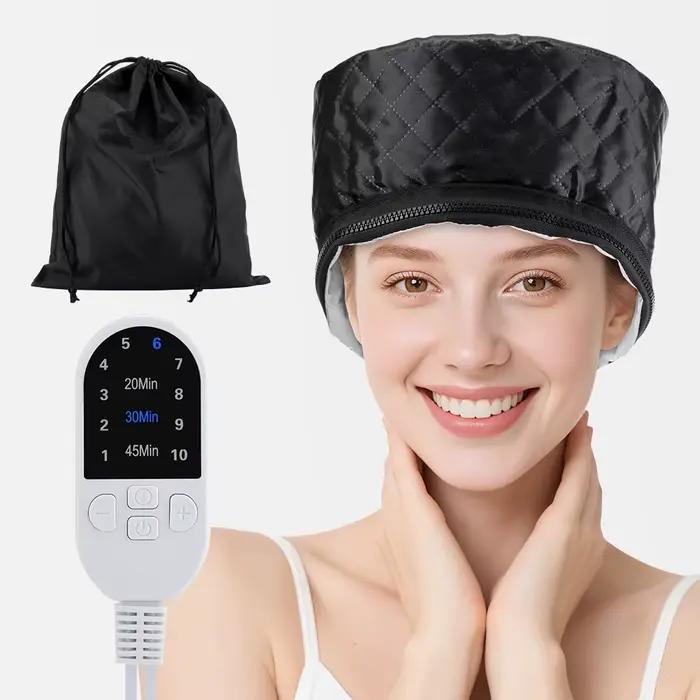 Bonnet de vapeur électrique pour cheveux