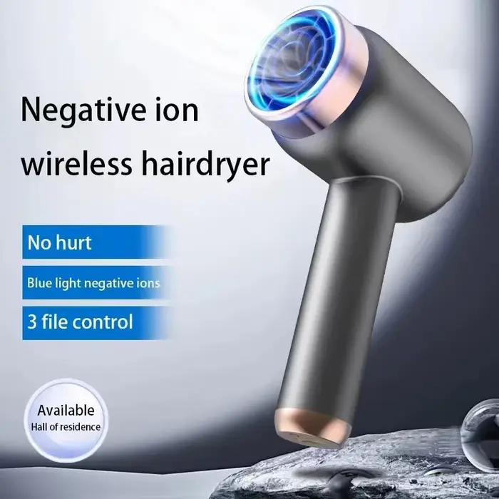 Sèche-cheveux portable rechargeable par USB