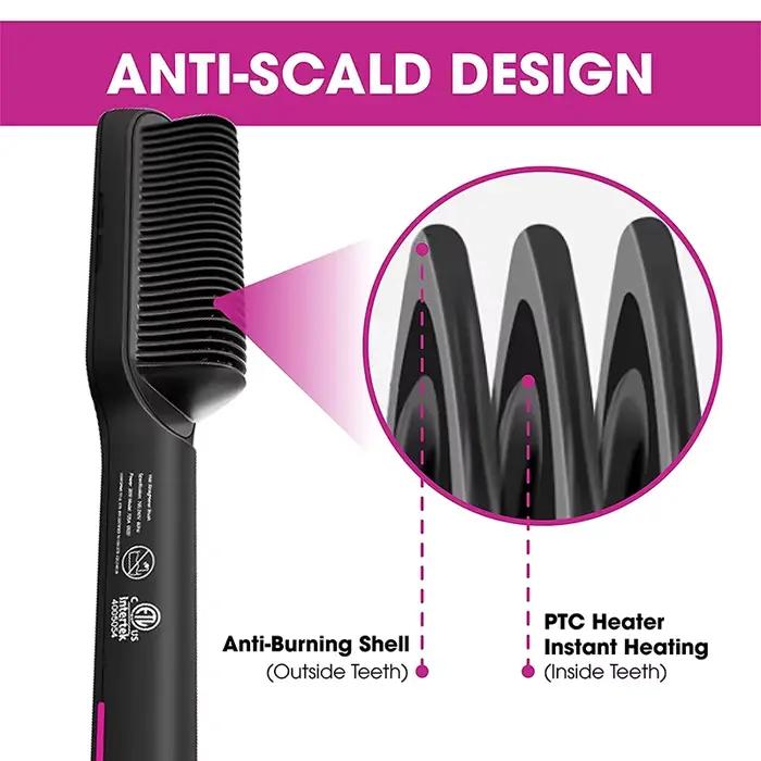 Peigne à cheveux raides de haute qualité