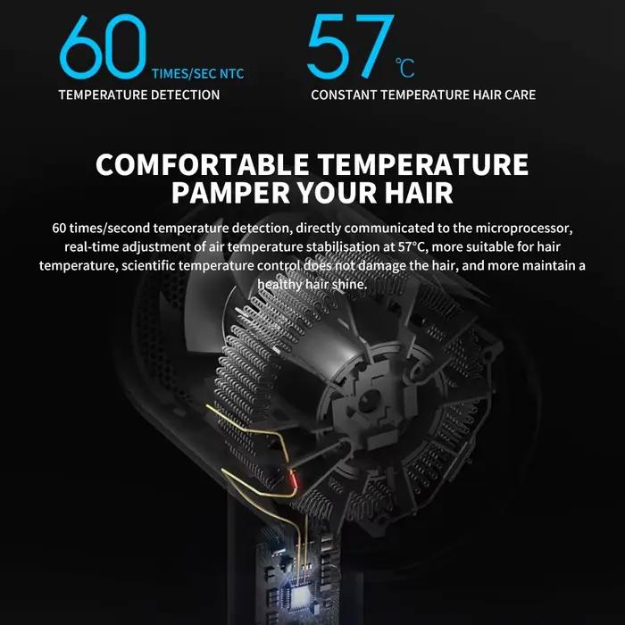 XIAOMI MIJIA-Sèche-cheveux électrique Mi Ionic H300