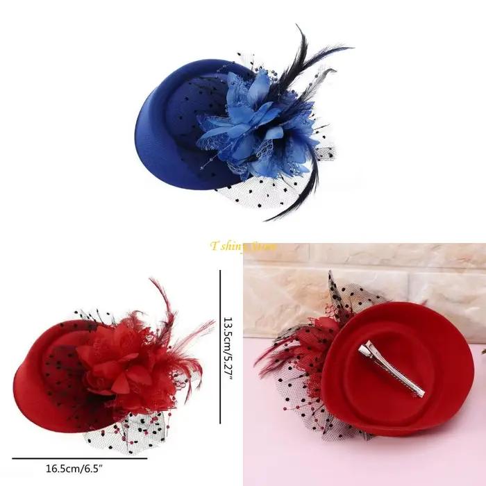 Accessoires de mode pour cheveux : Fascinator pour femme