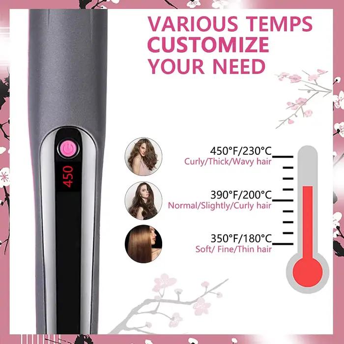Brosse lissante professionnelle pour cheveux