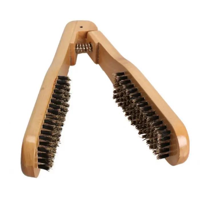 Lisseur de cheveux peigne de coiffure pince à lisser brosse crinière Double face