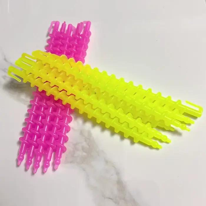 Fer à friser en spirale de couleurs mélangées 26 pièces-fer
