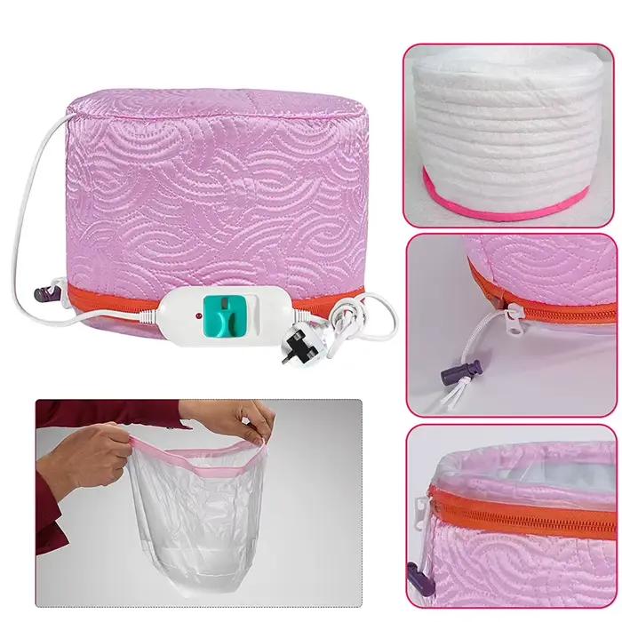 Bonnet chauffant pour salon de coiffure pour femme