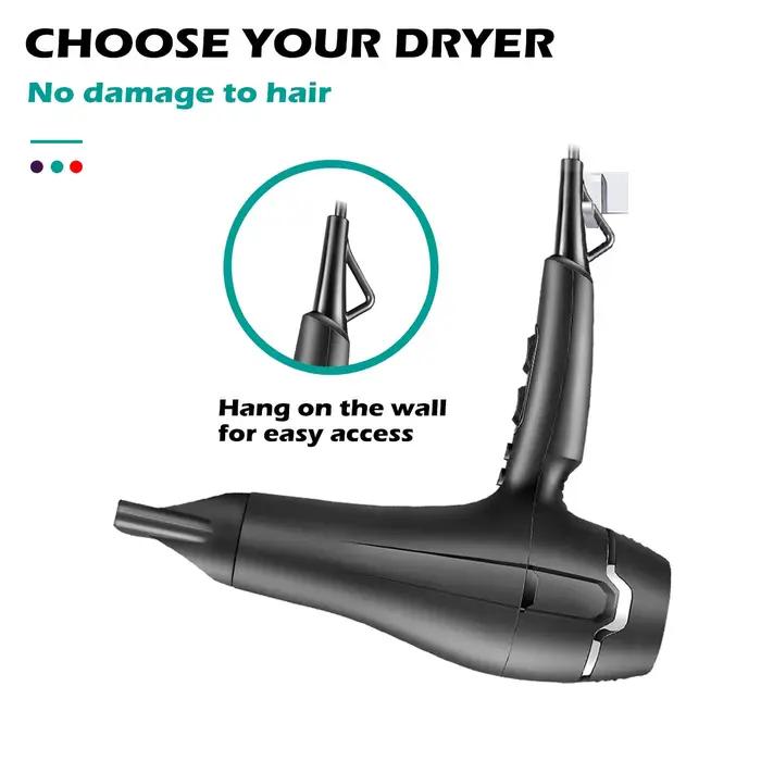 VGR V-450 salon de coiffure sèche-cheveux domestique avec haute puissance et contrôle multi-engrenages pour buse de