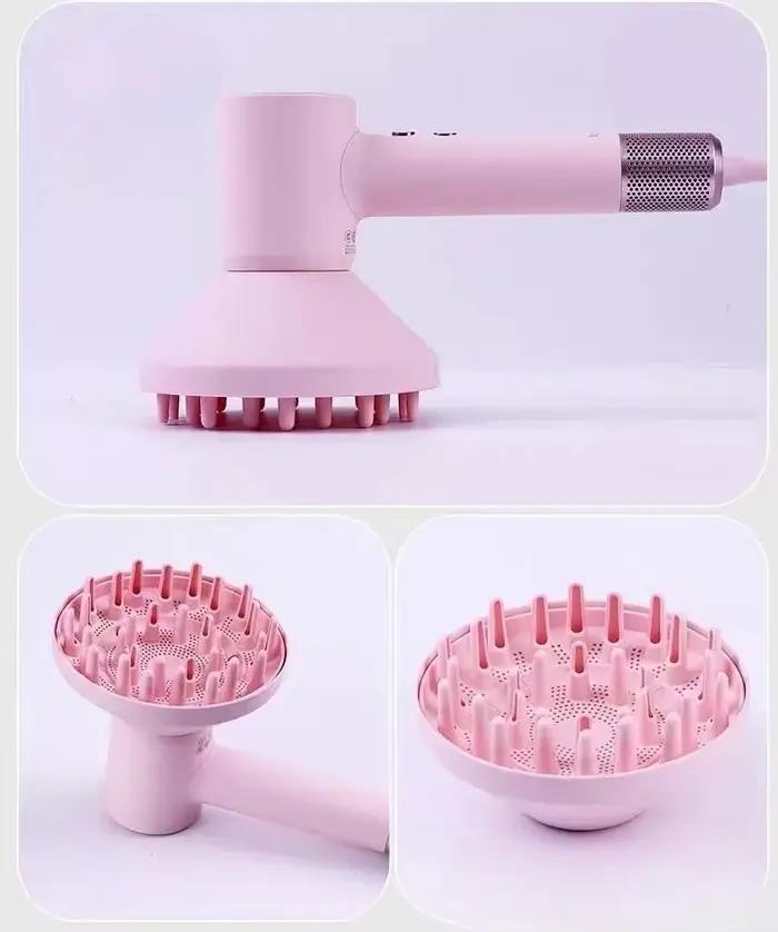 Nouveau pour Laifen Mini sèche-cheveux Diffusion buse de friser bouclier de séchage moelleux