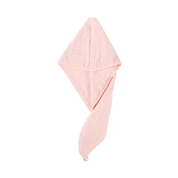 Bonnet de Douche en Coton Pur à Double Couche