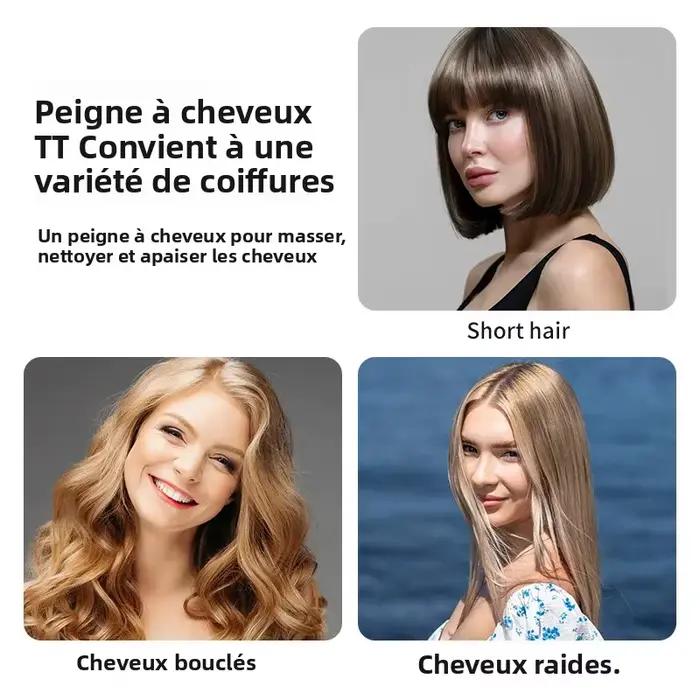 Brosse à cheveux démêlante magique