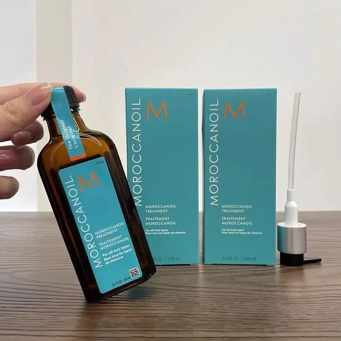 L'huile essentielle de soin capillaire marocain répare les follicules pileux